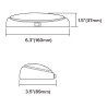 ANGLED LED PORCH LIGHT WITH SWITCH