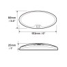oval ceiling lights
