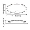 LED Oval Porch Light Waterproof