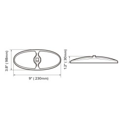 oval led light