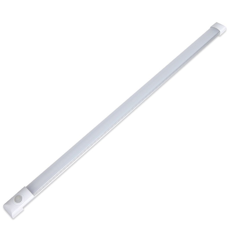 24" LED-Leistenleuchte mit Nachtleucht-Taster und zweistufiger Helligkeit