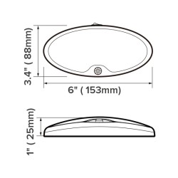 LED Under Cabinet light, LED Dome Light