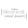 Red lighting, LED Strip Lights, LED Under Cabinet Light