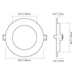 LED Recessed Spot Lights