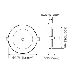 LED Recessed Downlight, LED Spot Lights