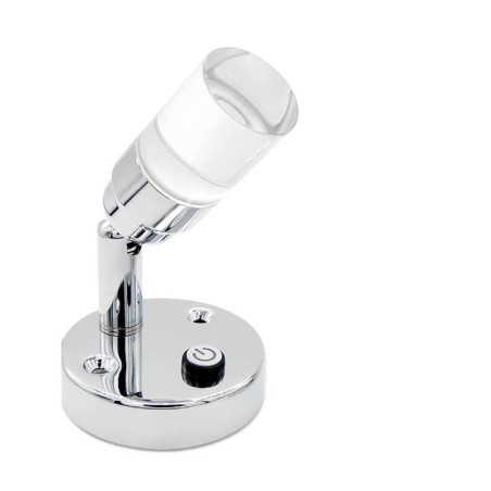12V Plated Swivel Reading Light