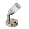 12V Plated Swivel Reading Light