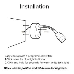 black-flexible-reading-light